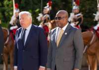 President Mahama begins Paris visit with meeting at French Senate