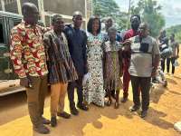 Hon. Joycelyn Tetteh supports Vakpo Senior High School Learning Resource Center with GH¢60,000