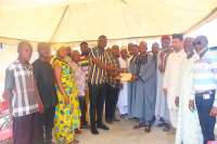 Muslim community in Obuasi supports disaster victims