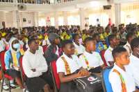 Obuasi Area Pemem teams up with GES to sensitize final year JHS students on making good career choices