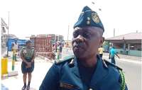 GIS Commander at Aflao calls for calm and cooperation after stone attack on officers
