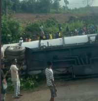 A/R: 2 injured, 1 die in accident at Ohene Nkwanta