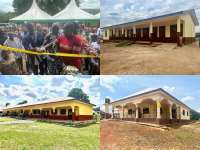 Obuasi East MP, DCE commission Cassava Processing Factory, Library, other projects
