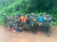 Forestry Commission arrests 30 illegal miners, excavators shut down in forest reserves 