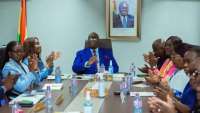 Joe Ghartey, Board congratulate GRA management, staff for exceeding 2024 mid-year revenue target