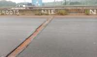 Atomic junction flyover expansion joints exposed