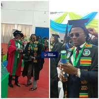 Stonebwoy graduates from GIMPA with Second Class Upper in Public Administration