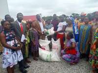 PFJ: Distribution of free fertilizer, hybrid maize seed to 1,101 farmers begins in Techiman South