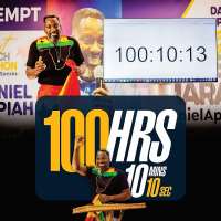 Speech-a-thon: Daniel Appiah speaks for 100 hours, 10 minutes and 10 seconds  
