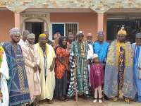 Adenta Zongo and tribal chiefs install Defender of Peace