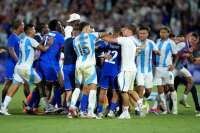Olympics: Ugly scenes as France edge Argentina to set up Egypt semi-final