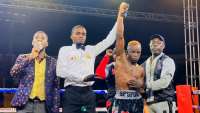 George Faho Mensah stops Raymond Kofi Ansah In Round 2