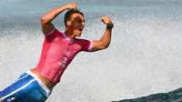 France's Vaast wins gold surfing home waves in Tahiti