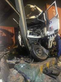 Accra-Tema Motorway tollbooth now deathtrap — GNFS declares