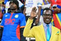 DR Congo's human statue becomes AFCON's most famous fan