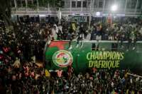 Senegal's 'historic' AFCON champs honoured with parade, presidential praise