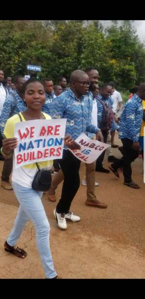 Bono Region: We’re Grateful To You – NABCO Beneficiaries To Akufo-Addo