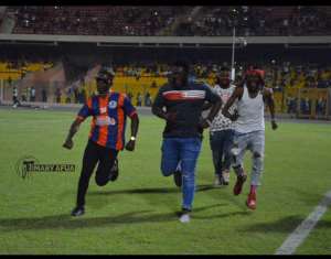 VIDEO: Shatta Wale Performs To Garnish Legon Cities FC’s Clash With Kotoko