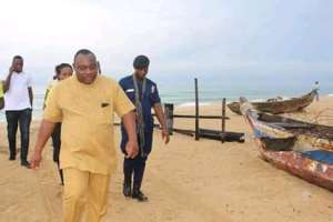 Keta MCE Tours Beach To Ensure Compliance With Closed Fishing Season