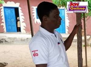 Innocent Agblevor is the headteacher of Kekeli Preparatory school in Aflao.