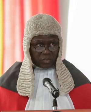 Chief Justice, Justice Anin Yeboah