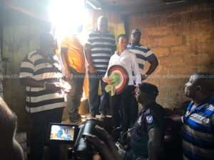 Mahama and Zanetor visit flood victims in Adabraka