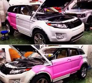 Dencia Spends More On Her New Range Rover