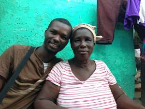 Saka chats with Grandma, she is in her 80s yet shes strong and very healthy