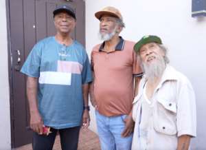 Clem Bushay On th Left, Clive Hunt on the Right