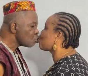 Chiwetalu and his wife