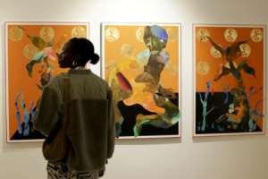 A contemporary art fair in Moroccos Marrakesh has energised the local creative scene, drawing on the famed citys aesthetic legacy to propel emerging African artists into the global spotlight.  By Abdel Majid BZIOUAT (AFP)