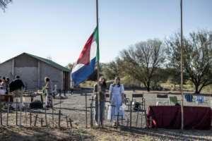A throwback to South Africas past, Orania is protected under by the constitutional right to self-determination.  By MARCO LONGARI (AFP)