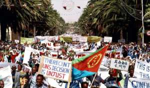 A war between Eritrea and Ethiopia from 1998 to 2000 left about 80,000 people dead and 1.3 million displaced.  By STEVE FORREST (AFP/File)
