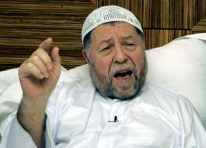 Abassi Madani, who died this week in Qatar, founded Algerias now-outlawed Islamic Salvation Front.  By Karim JAAFAR (AFP/File)