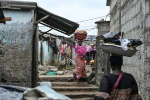 Abidjans population has doubled in 20 years to exceed six million people, but the housing supply remains insufficient.  By Issouf SANOGO (AFP)