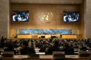 Addressing an urgent debate at the UN Human Rights Council, Turk urged world leaders to take immediate action to prevent atrocity crimes.  By Fabrice COFFRINI (AFP)