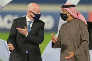 AFC President Sheikh Salman bin Ebrahim Al Khalifa defended his position in issuing a joint statement with UEFA and CONCACAF in opposing Gianni Infantino.  By KARIM JAAFAR (AFP)