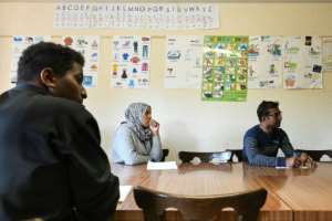 Asylum seekers now represent some 10 percent of the population of Ferrette.  By SEBASTIEN BOZON (AFP)
