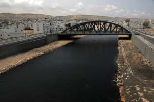 Authorities have built nine bridges in Derna as part of reconstruction efforts.  By Abdullah DOMA (AFP)