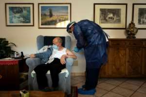 Authorities in Italy are hoping that strict restrictions and the ongoing vaccination programme will allow a late-spring relaxation of curbs.  By Marco Bertorello (AFP)