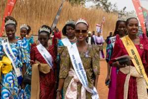 Beauty queens from different parts of Buganda also attended the ceremonies.  By BADRU KATUMBA (AFP)
