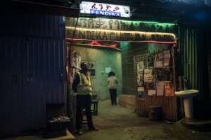 Behind a nondescript entrance and dilapidated walls theres a thriving cultural life inside Fendika.  By Amanuel Sileshi (AFP)