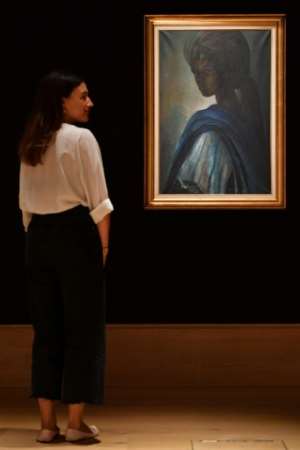 Ben Enwonwus Tutu painting is expected to fetch up to 300,000 (417,000 USD) at auction