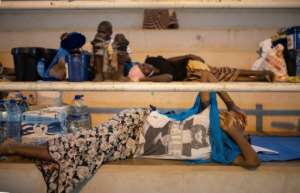 Boatloads of people fled to the coastal city of Pemba.  By Alfredo Zuniga (AFP/File)