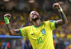 Brazil say Neymars injury is progressing well.  By CARL DE SOUZA (AFP/File)