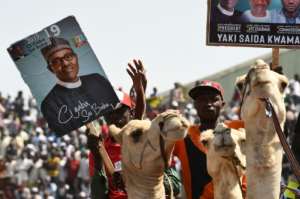 Buharis All Progressives Congress (APC) plans a rally in Lagos as the election campaign peaks before next weeks vote.  By PIUS UTOMI EKPEI (AFP)