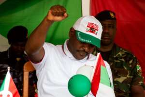 Burundian President Pierre Nkurunziza has hinted that he might seek a fourth term in 2020