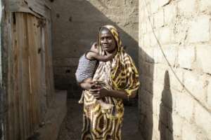 Camara said she was beaten by Mauritanian guards, even though she was heavily pregnant.  By PATRICK MEINHARDT (AFP)