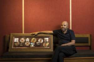 Cape Verde producer Jose Da Silva calls Ceuzany a true daughter of Mindelo.  By PATRICK MEINHARDT (AFP)
