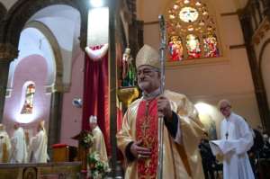 Cardinal Cristobal Lopez Romero has denied sexually assaulting several women.  By FETHI BELAID (AFP/File)